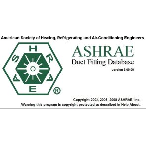 Ashrae Duct Fitting Database
